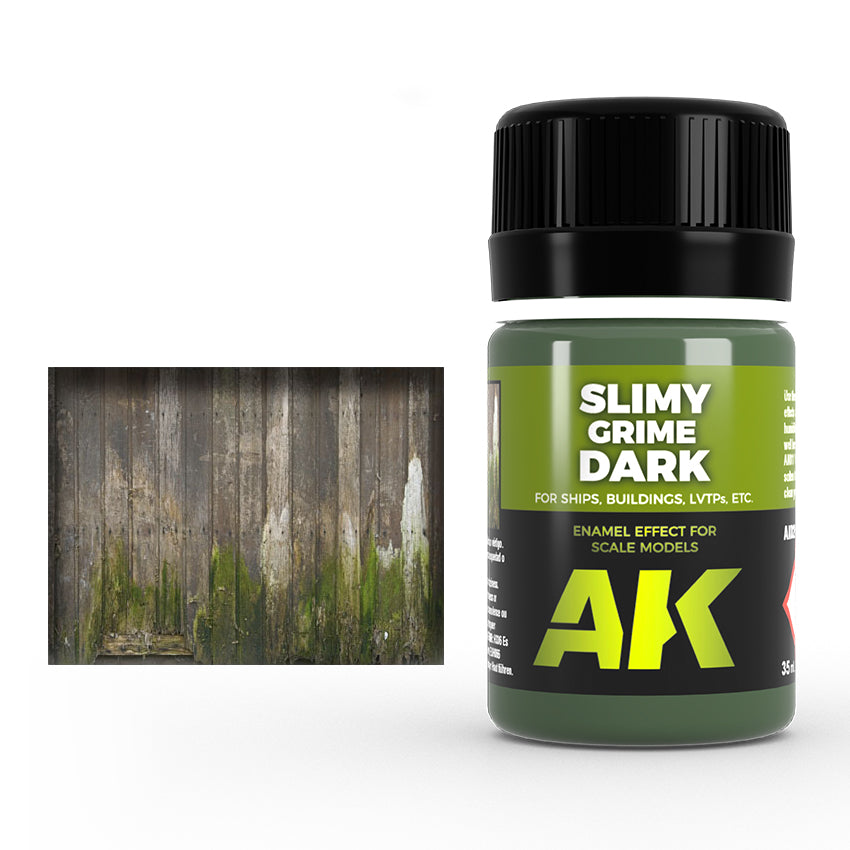 AK Interactive Enamel Effects Slimy Grime Dark