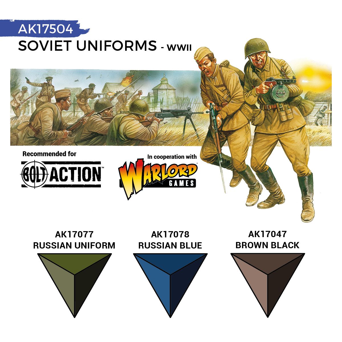 AK Interactive QUICK GEN Soviet Uniforms Set