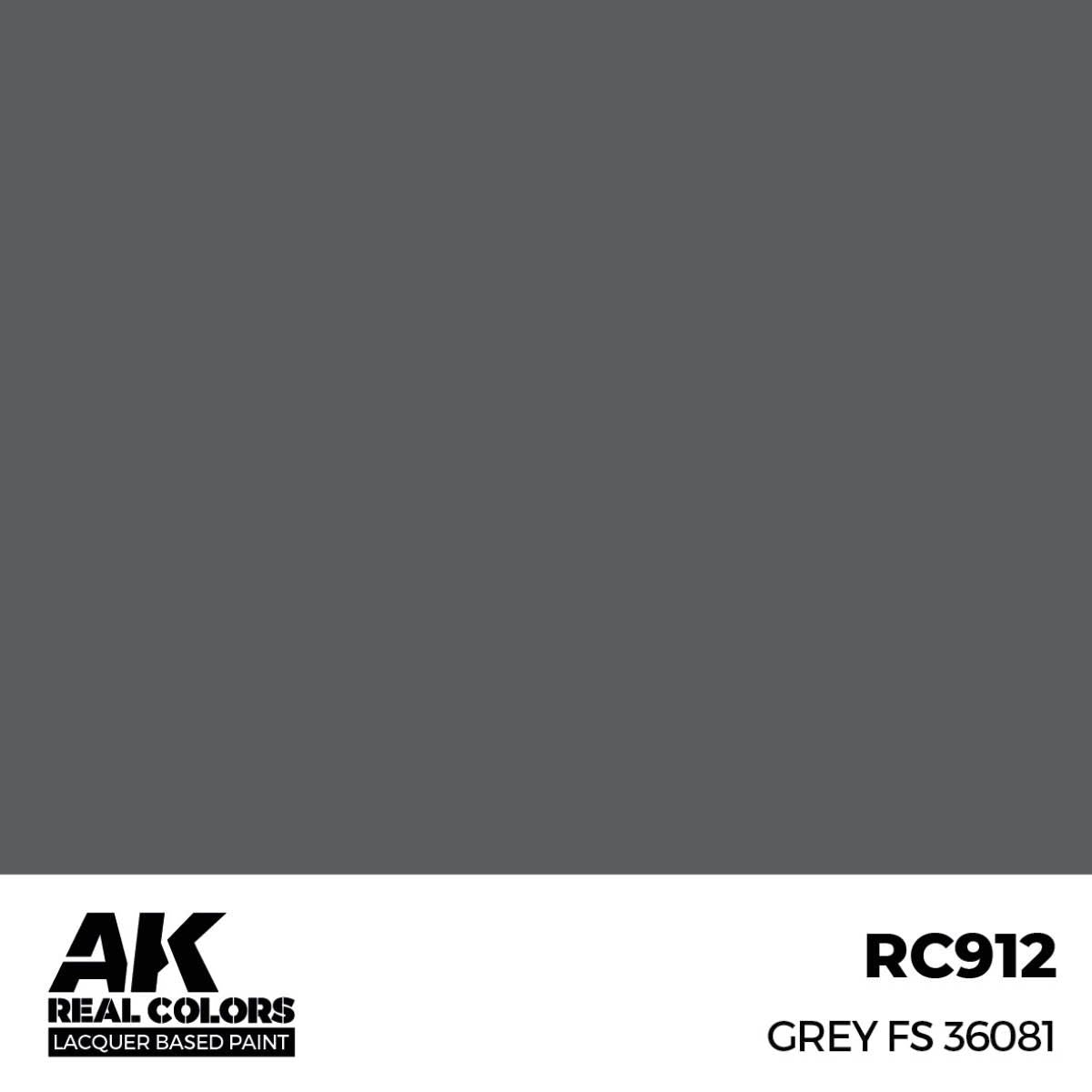 AK Interactive REAL COLORS Grey Fs 36081 17 ml.