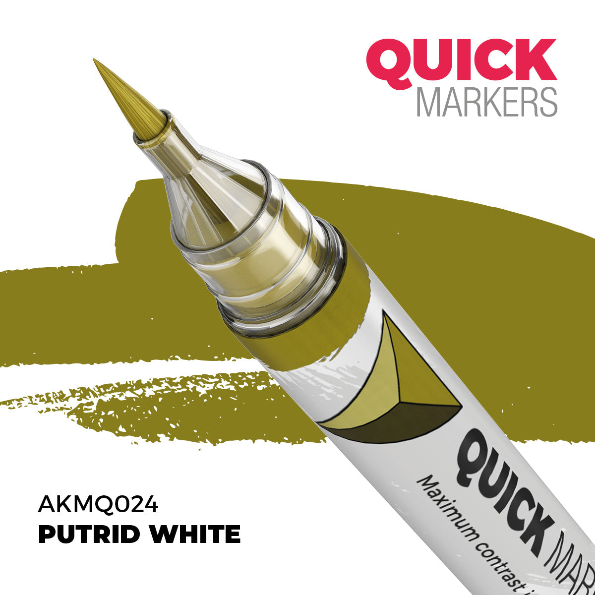 AK Interactive PUTRID WHITE - QUICK MARKER