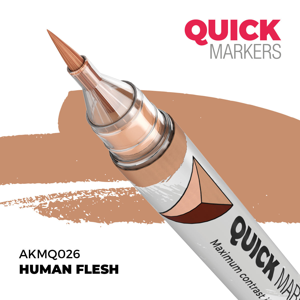AK Interactive HUMAN FLESH - QUICK MARKER