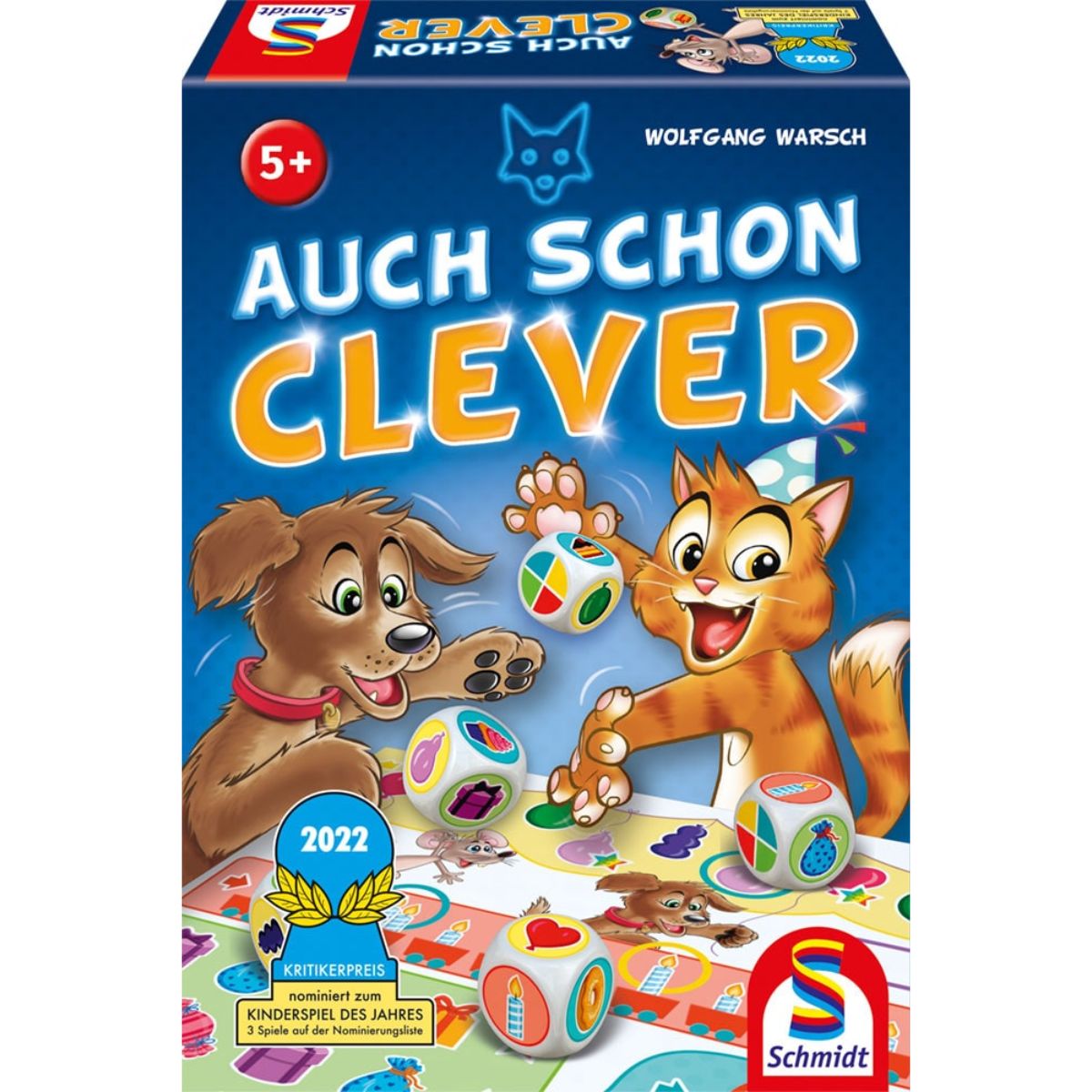Auch schon clever *Nominiert Kinderspiel des Jahres 2022*