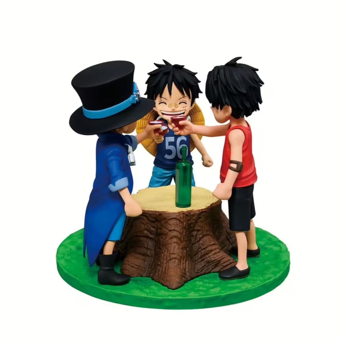 One Piece Ace, Sabo & Luffy Dramatic Memories Ichibansho 10cm