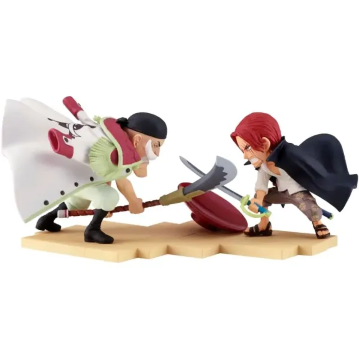 One Piece Edward Newgate vs Shanks World Collectable Log Stories Figur (13cm)