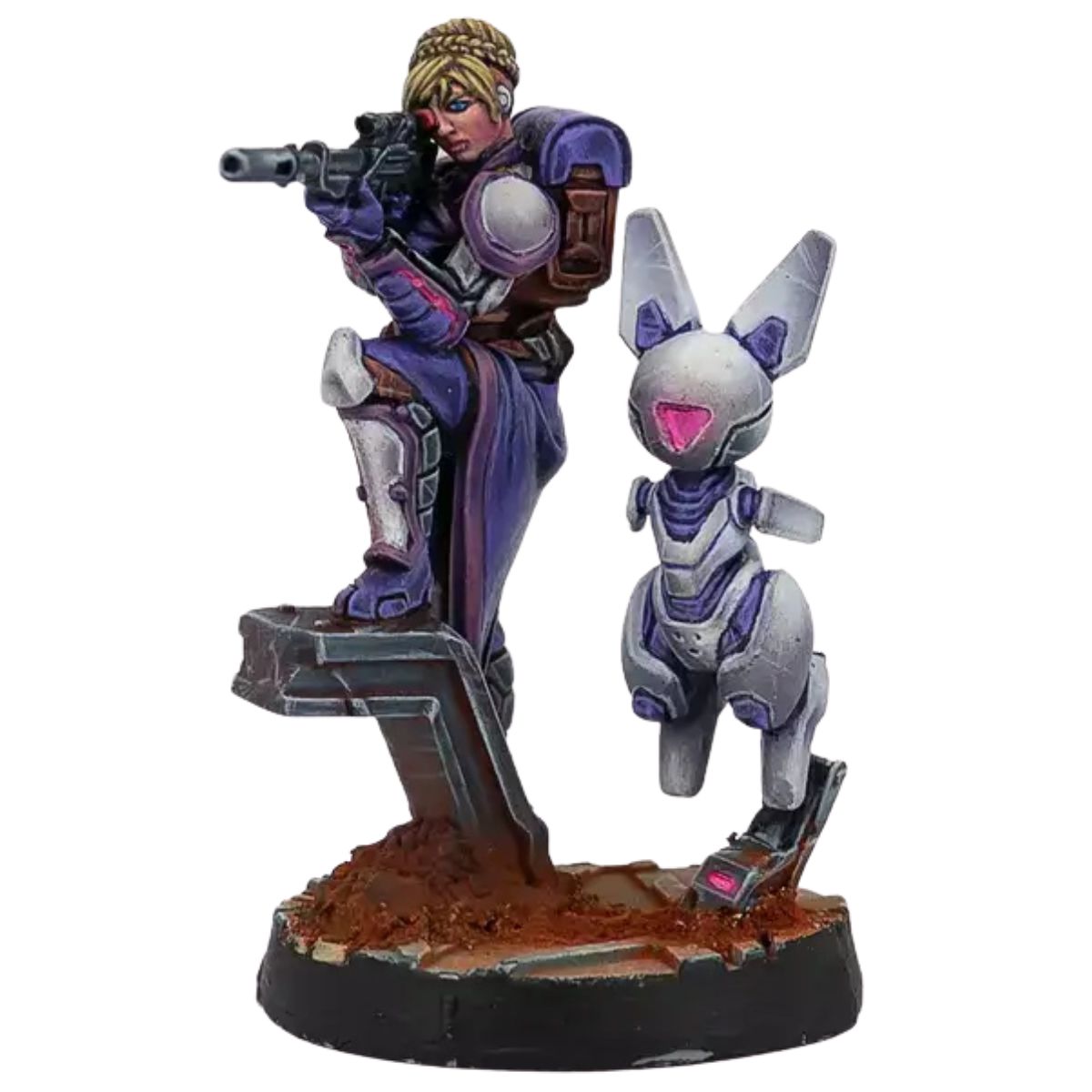 Corvus Belli Infinity Aleph Atalanta, Agêma's NCO & Spotbot
