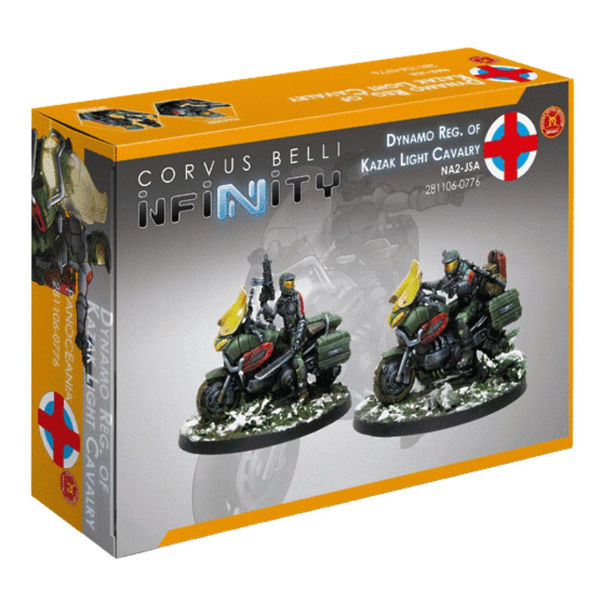Corvus Belli Infinity Ariadna Dynamo Reg. of Kazak Light Cavalry