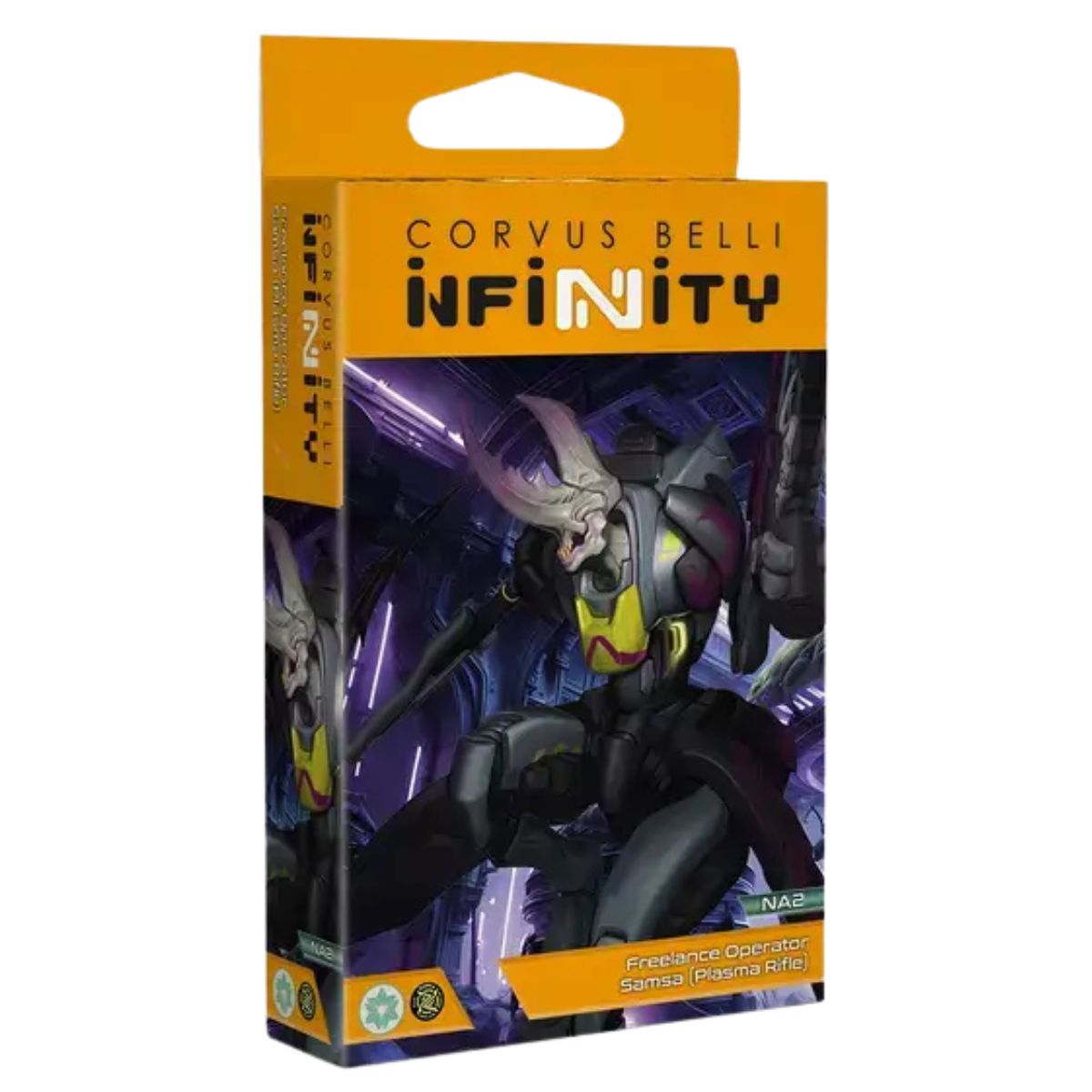 Corvus Belli Infinity NA2 Freelance Operator Samsa (Plasma Rifle)
