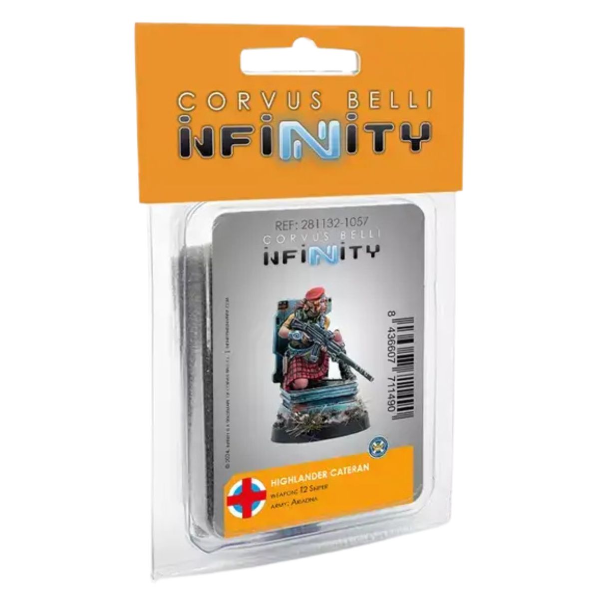 Corvus Belli Infinity Ariadna Highlander Cateran (T2 Sniper Rifle)