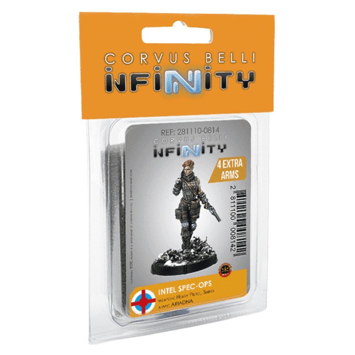 Corvus Belli Infinity Ariadna Intel Spec-Ops (Heavy Pistol, Sniper)