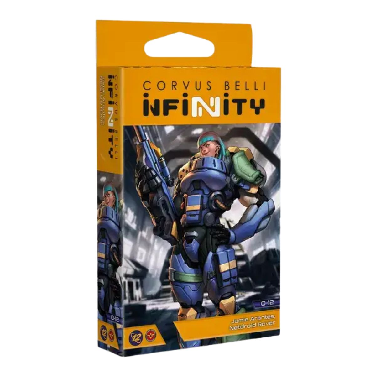 Corvus Belli Infinity O-12 Jamie Arantes, Netdroid Rover