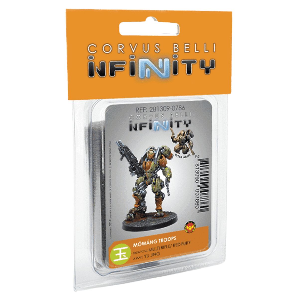 Corvus Belli Infinity Yu Jing Mówáng Troops (Multi Rifle/ Red Fury)