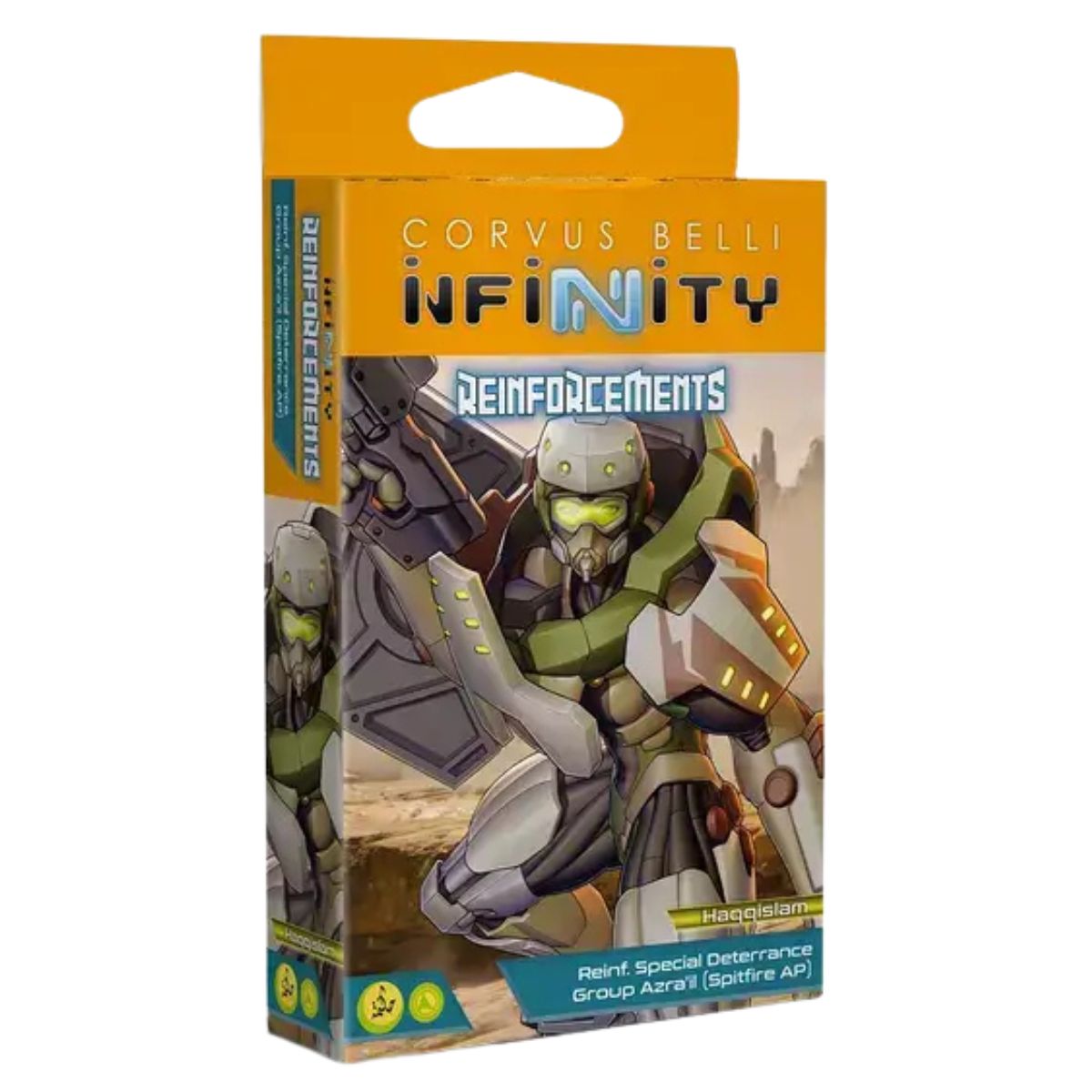 Corvus Belli Infinity Haqqislam Reinf. Special Deterrance Group Azra'il (Spitfire AP)