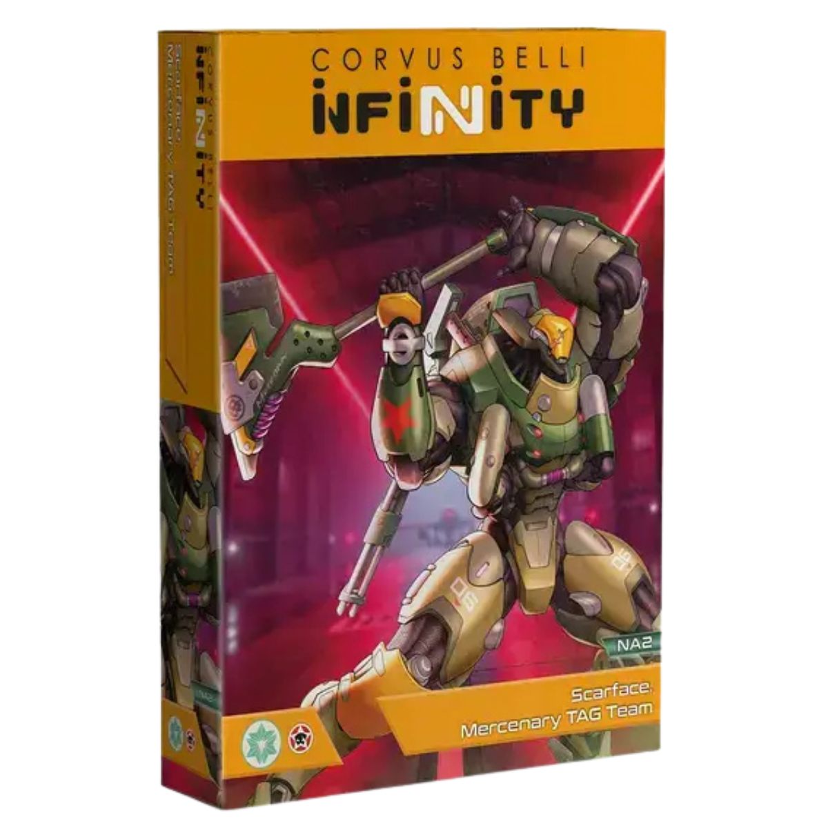 Corvus Belli Infinity NA2 Scarface & Cordelia. Mercenary Armored Team