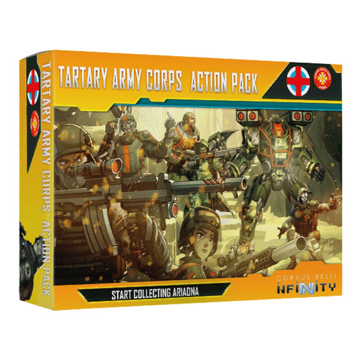 Corvus Belli Infinity Ariadna Tartary Army Corps Action Pack