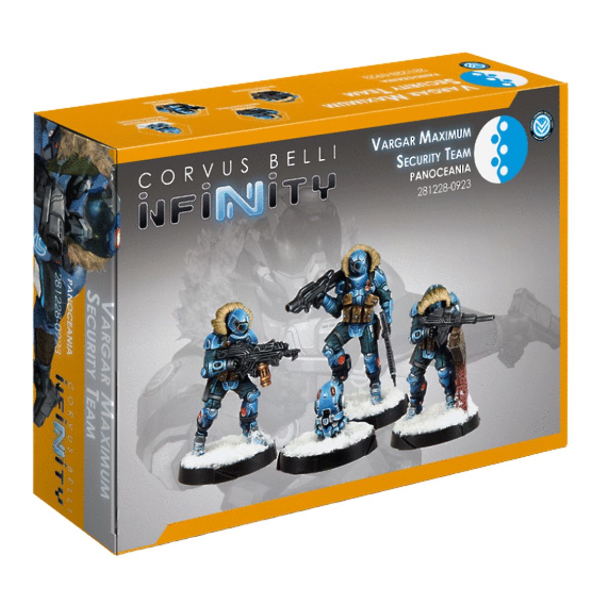 Corvus Belli Infinity PanOceania Vargar Maximum Security Team