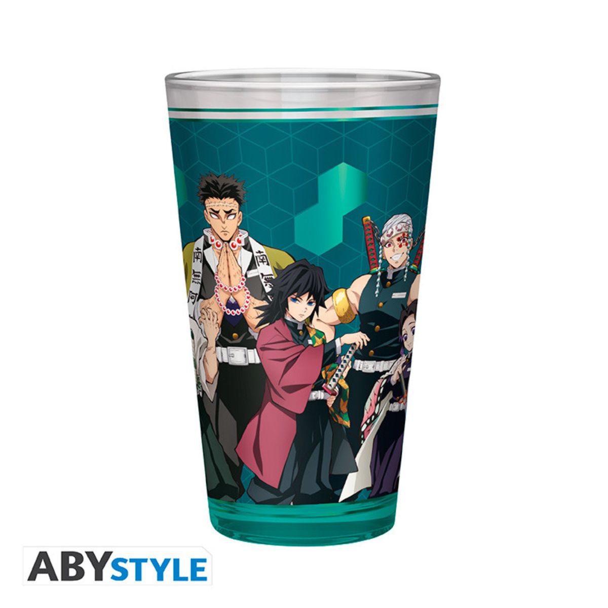 Demon Slayer Premium Large Glass 400ml Pillars