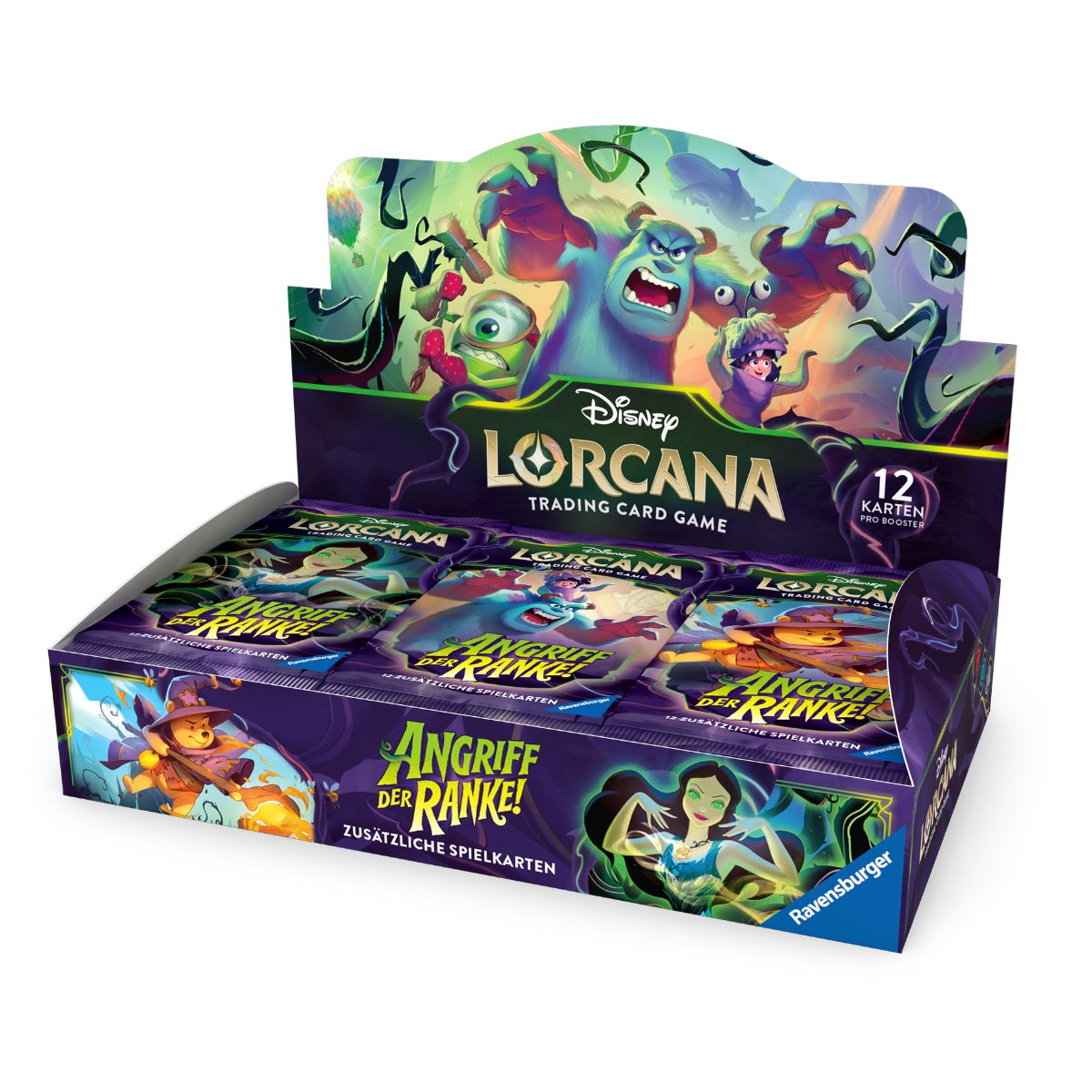 Disney Lorcana Angriff der Ranke! Display (24 Booster) Deutsch