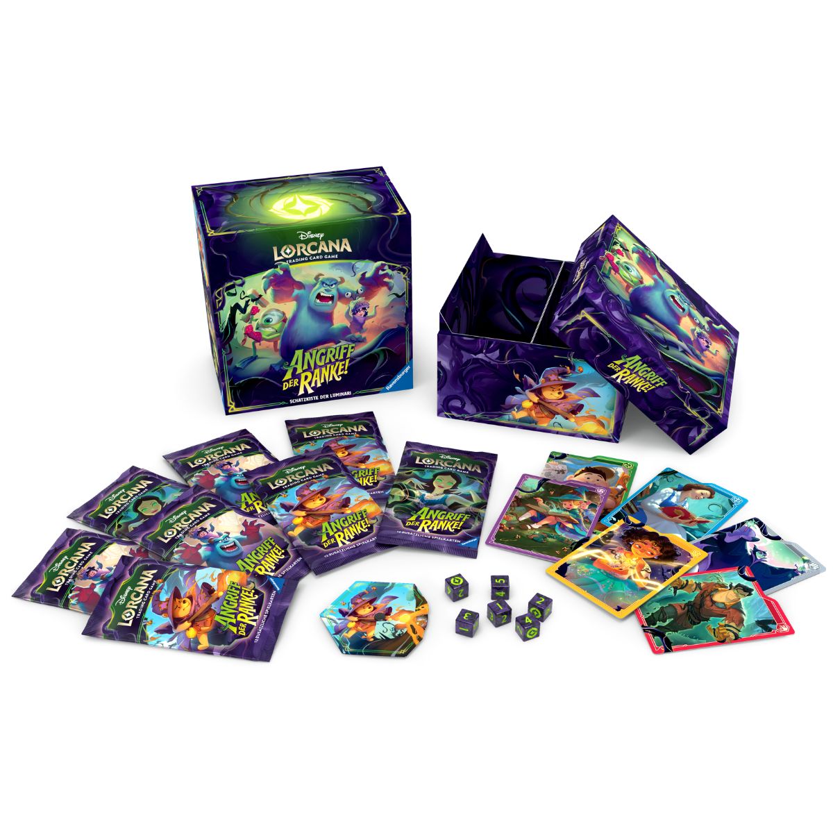 Disney Lorcana Angriff der Ranke! Schatzkiste der Luminari Deutsch