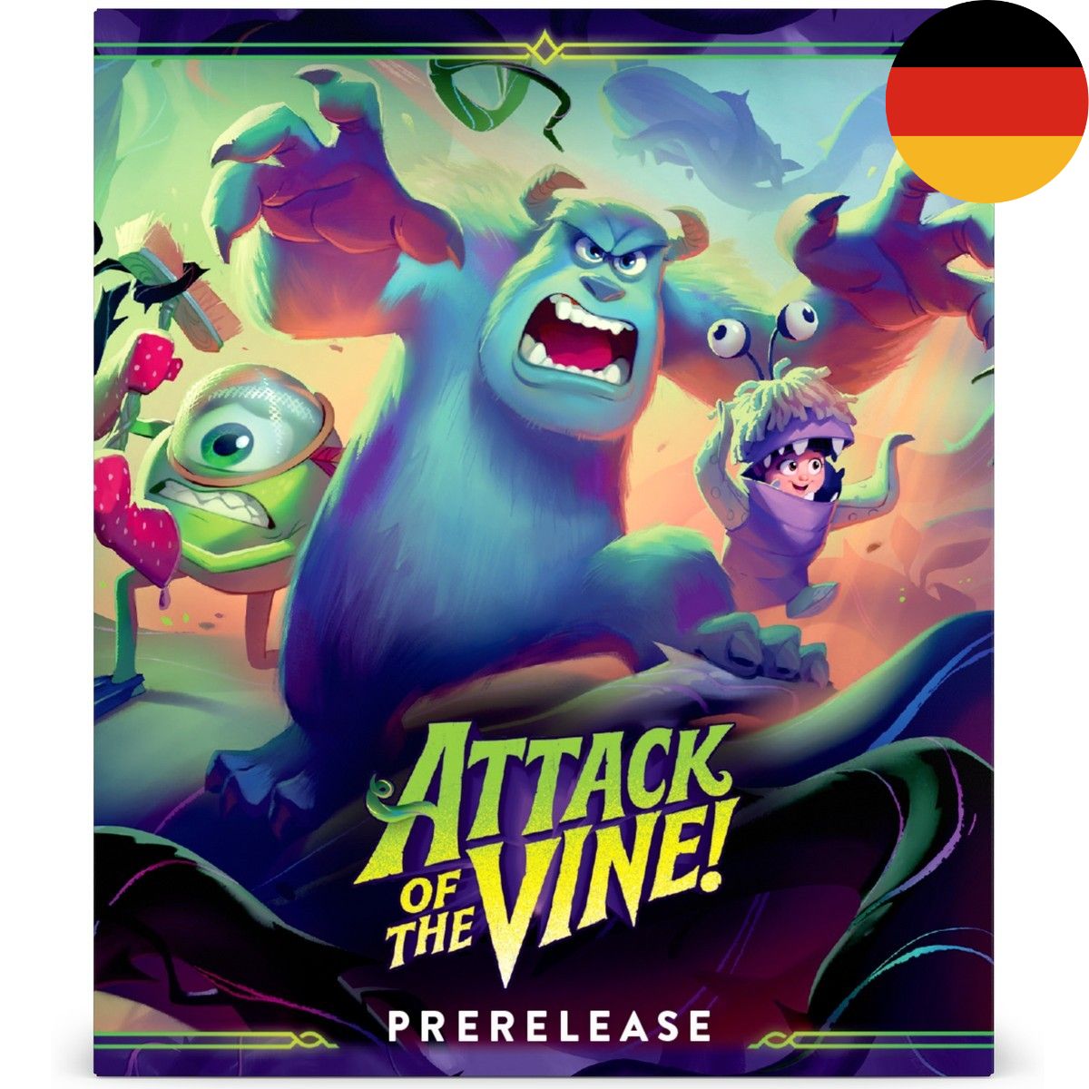 Disney Lorcana Angriff der Ranke! Prerelease Kit Deutsch