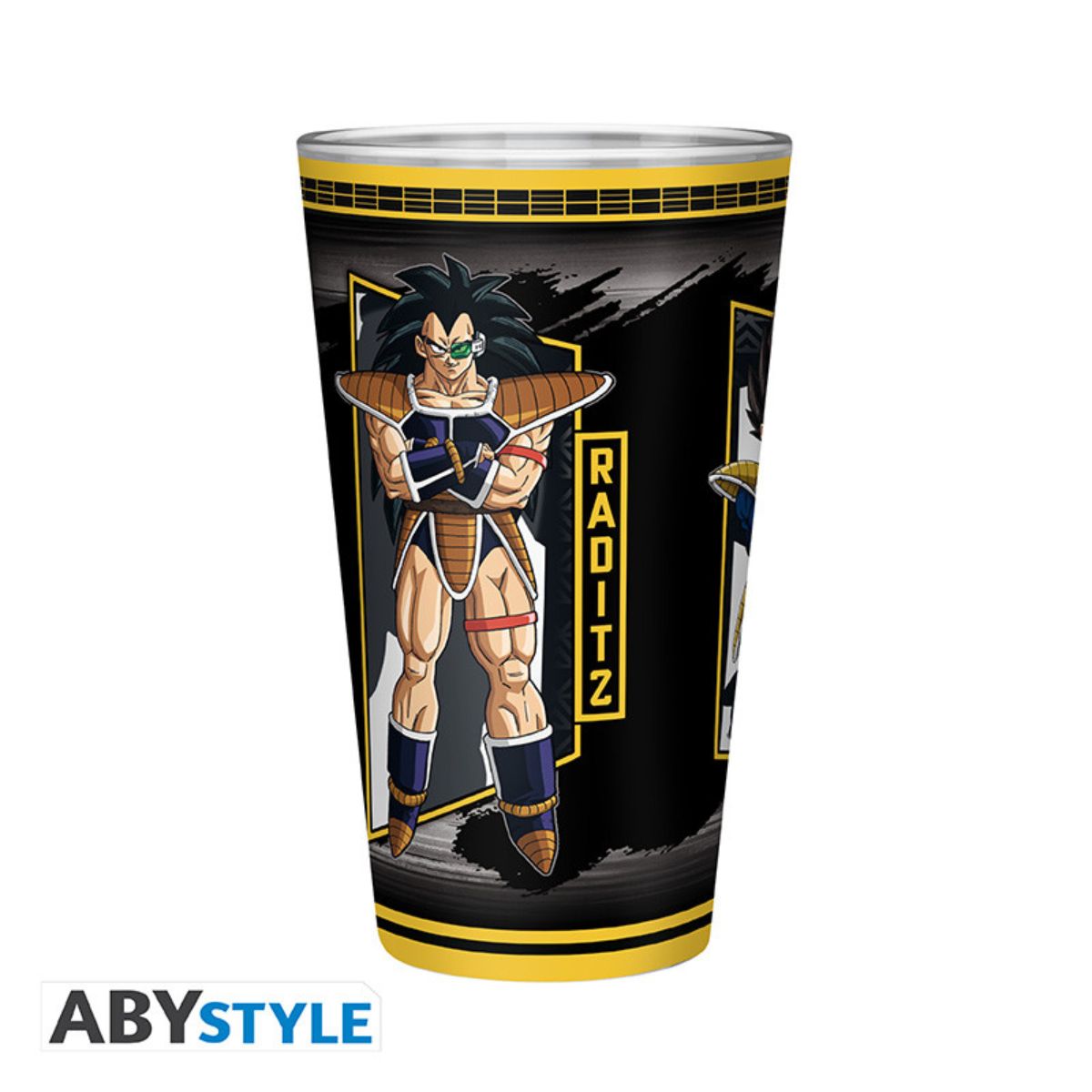 Dragon Ball Large Glass 400ml Dbz/Saiyans Invasion