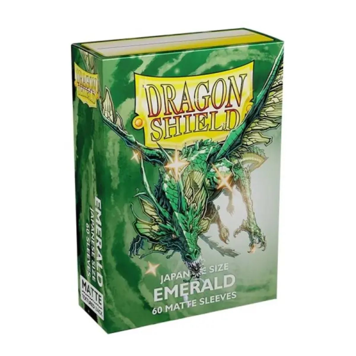 Dragon Shield Japanese Matte Sleeves - Emerald (60 Sleeves)