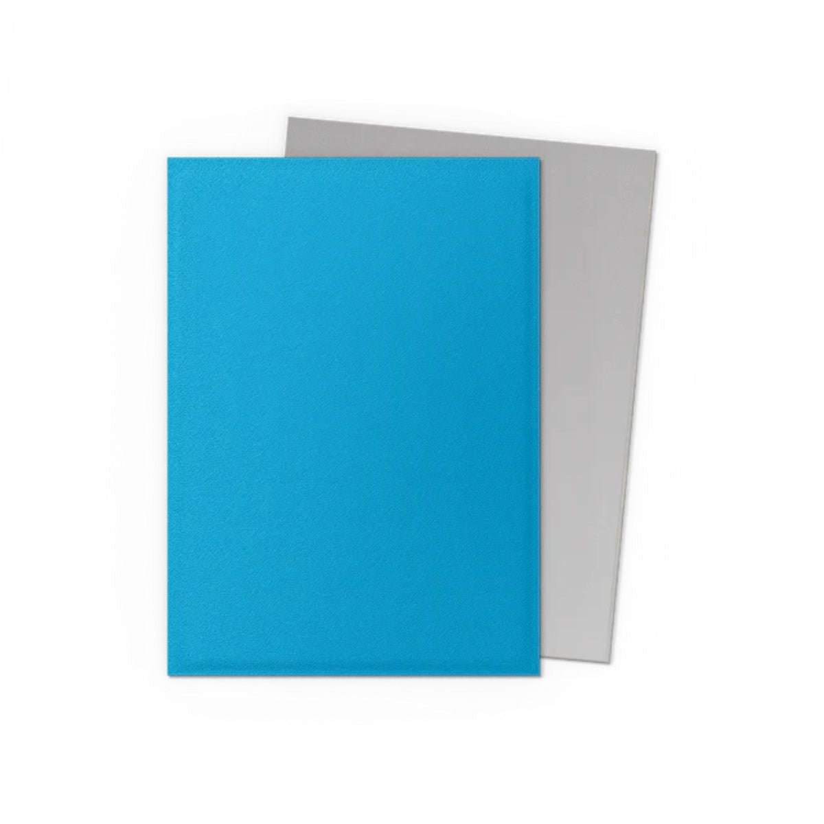 Dragon Shield Standard Size Dual Matte Sleeves - Sky Blue & Silver (100 Sleeves)