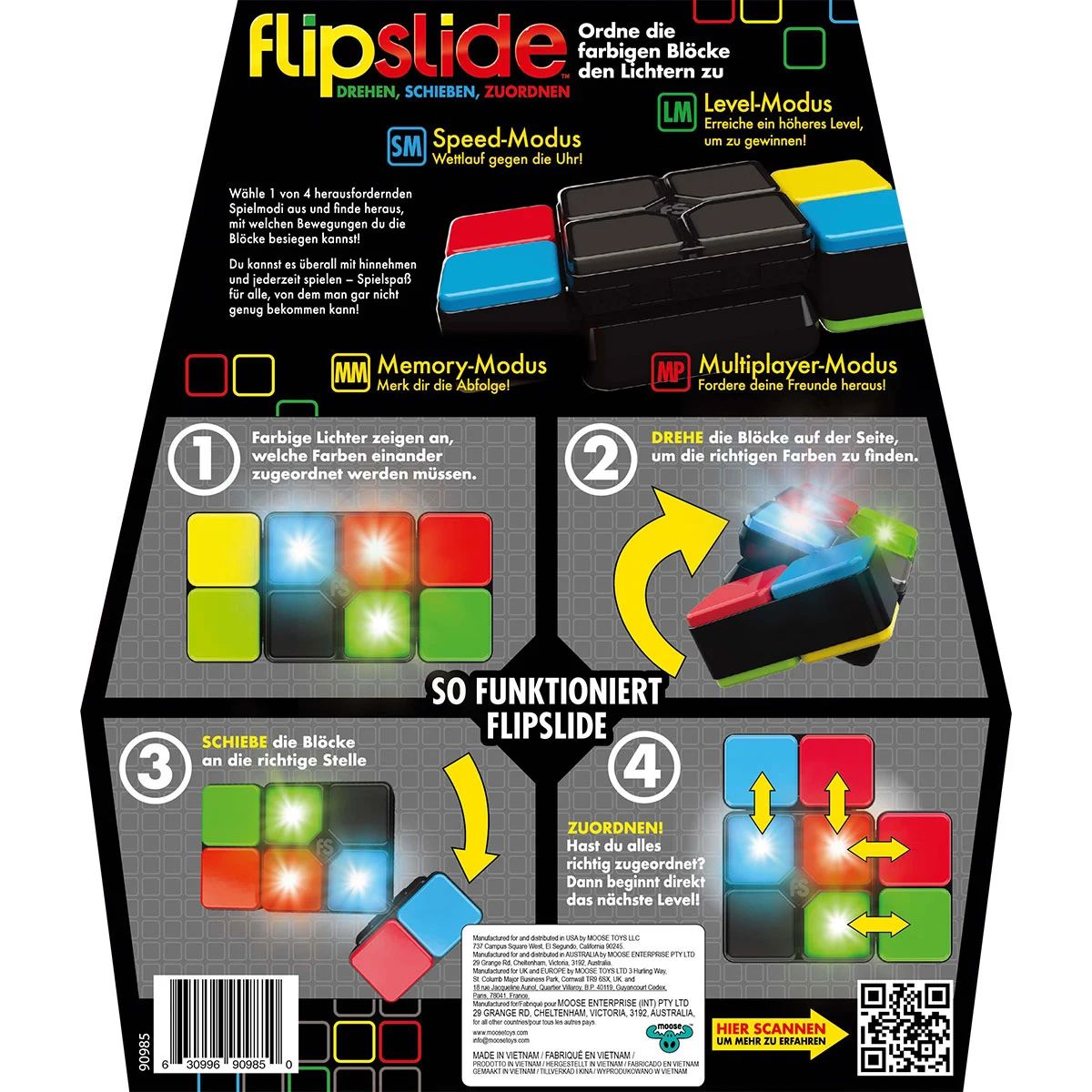 Flipslide - Drehen, Schieben, Zuordnen