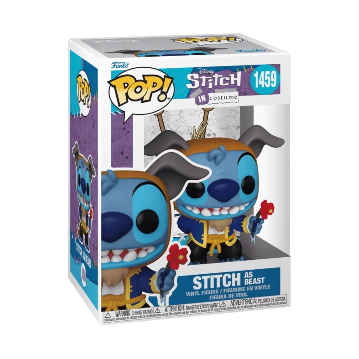 Funko POP! Disney Lilo & Stitch Stitch as Beast #1459