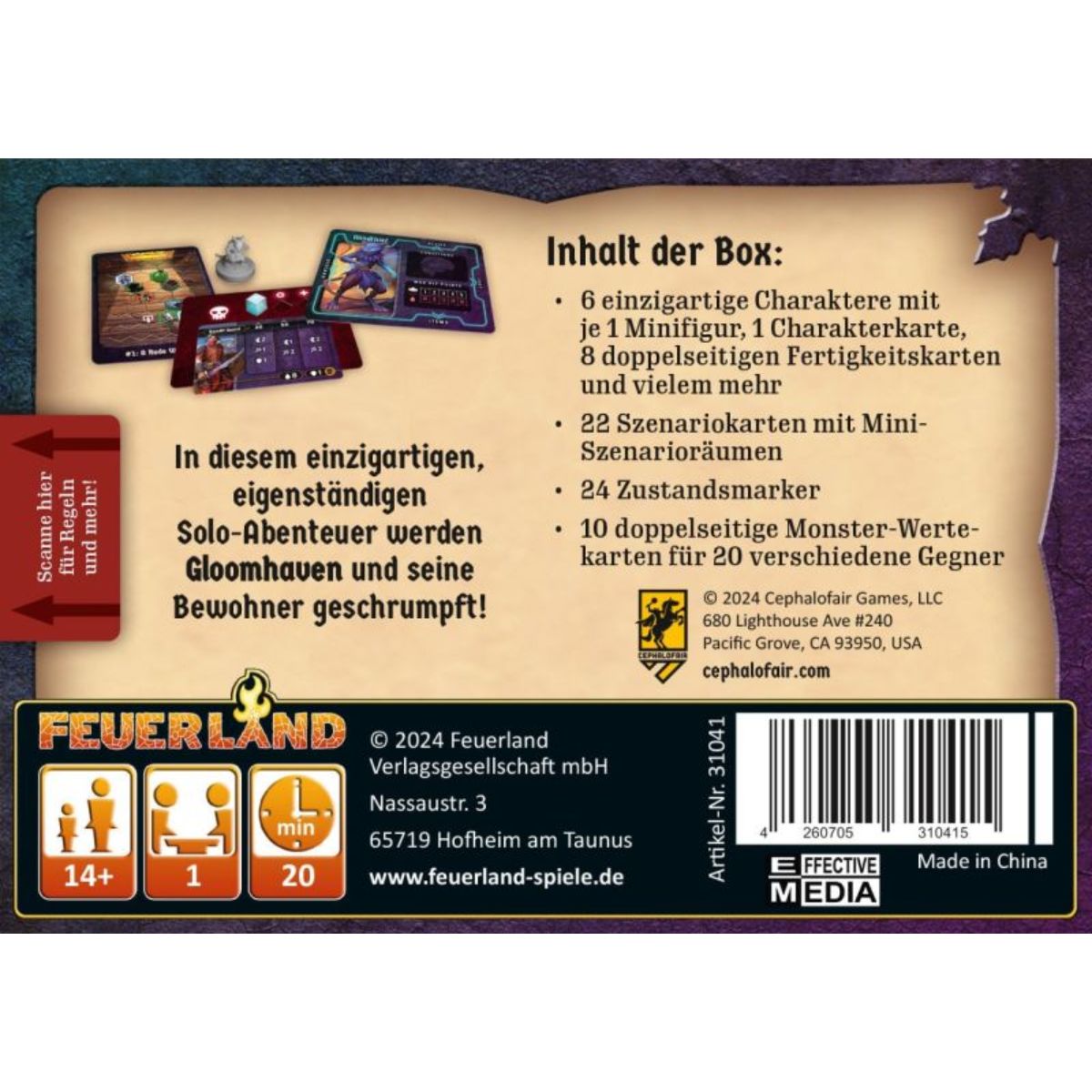 Gloomhaven: Knöpfe & Krabbler
