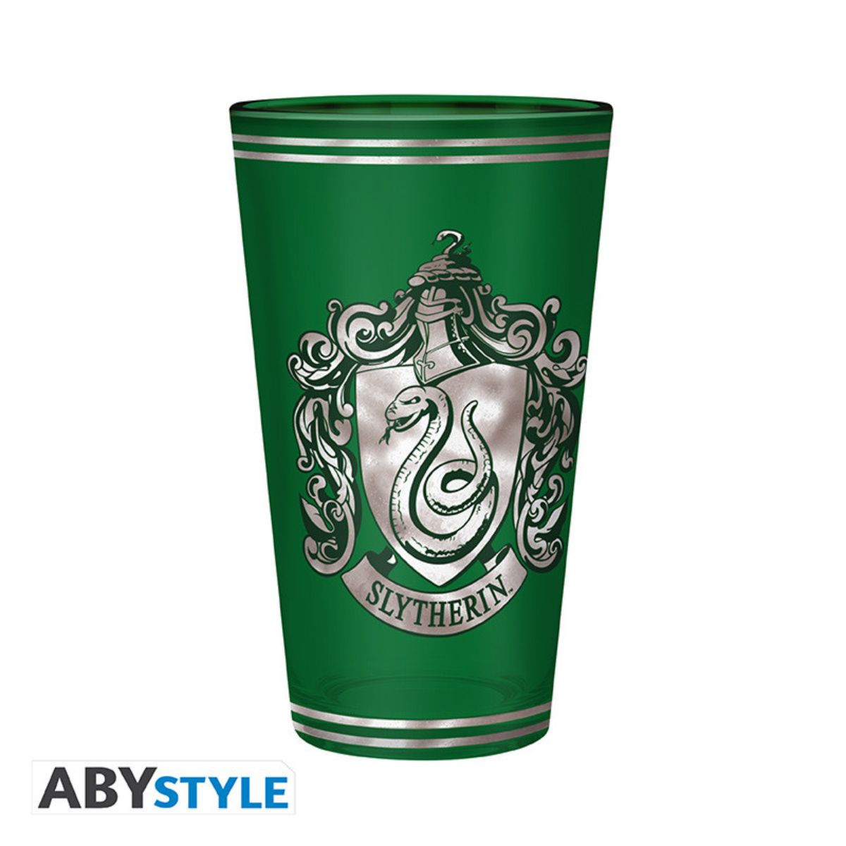 Harry Potter Premium Large Glass 400ml Slytherin