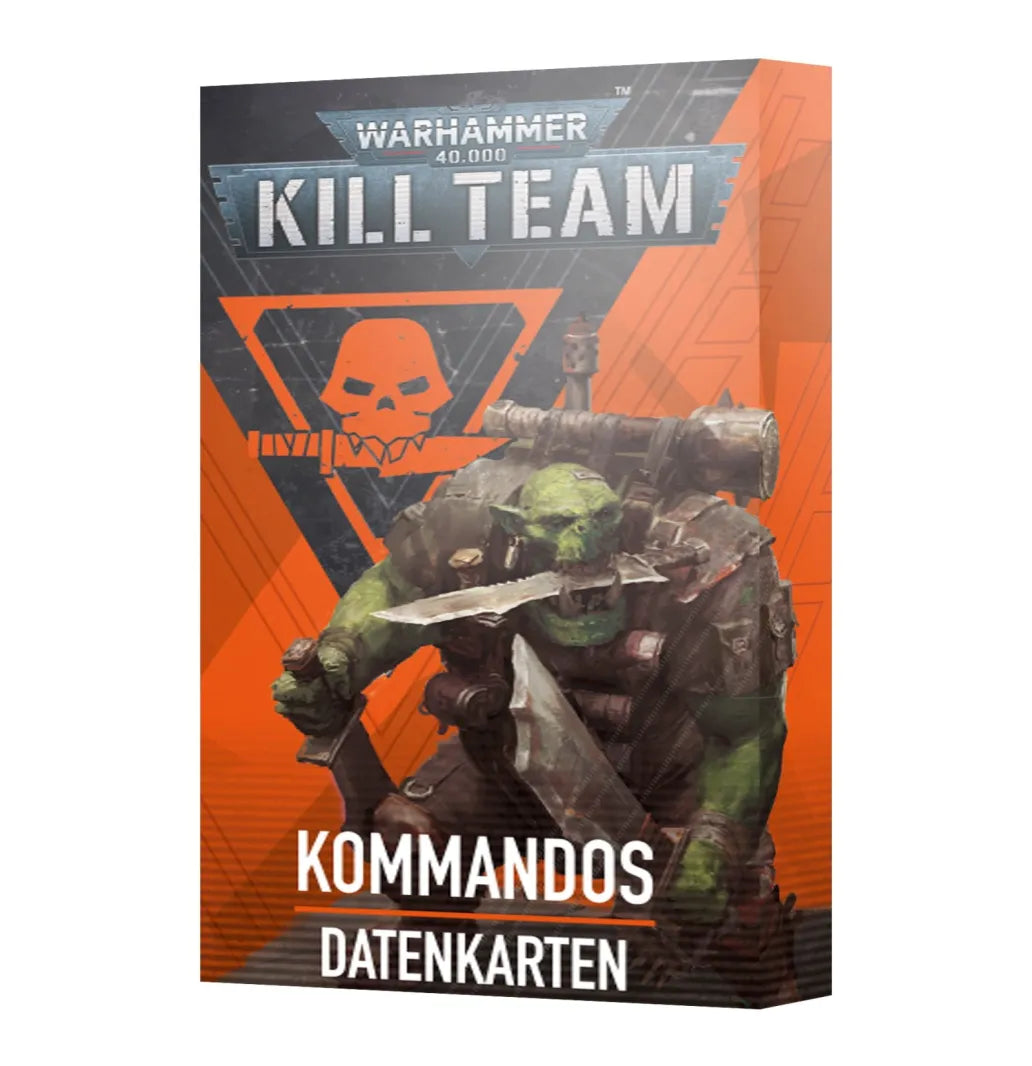 Warhammer 40.000 Kill Team Kommandos Datenkarten