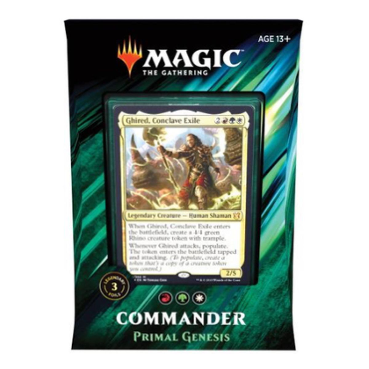 Magic: The Gathering Commander 2019 Entfesselte Entstehung Deutsch