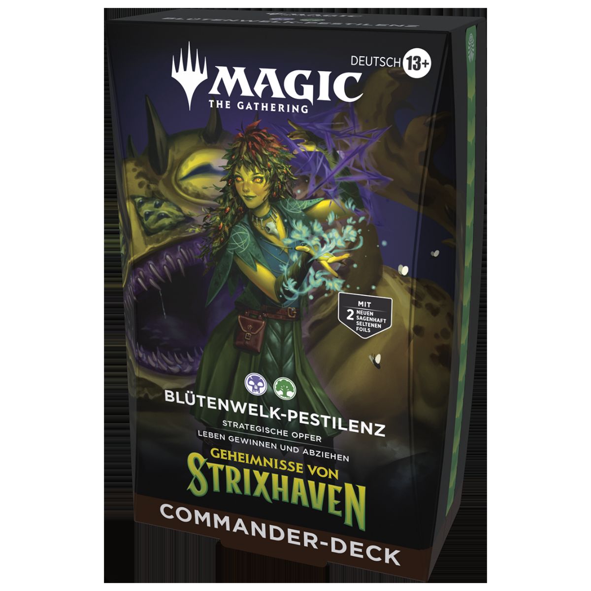 Magic: The Gathering Geheimnisse von Strixhaven Blütenwelk-Pestilenz Commander Deck Deutsch