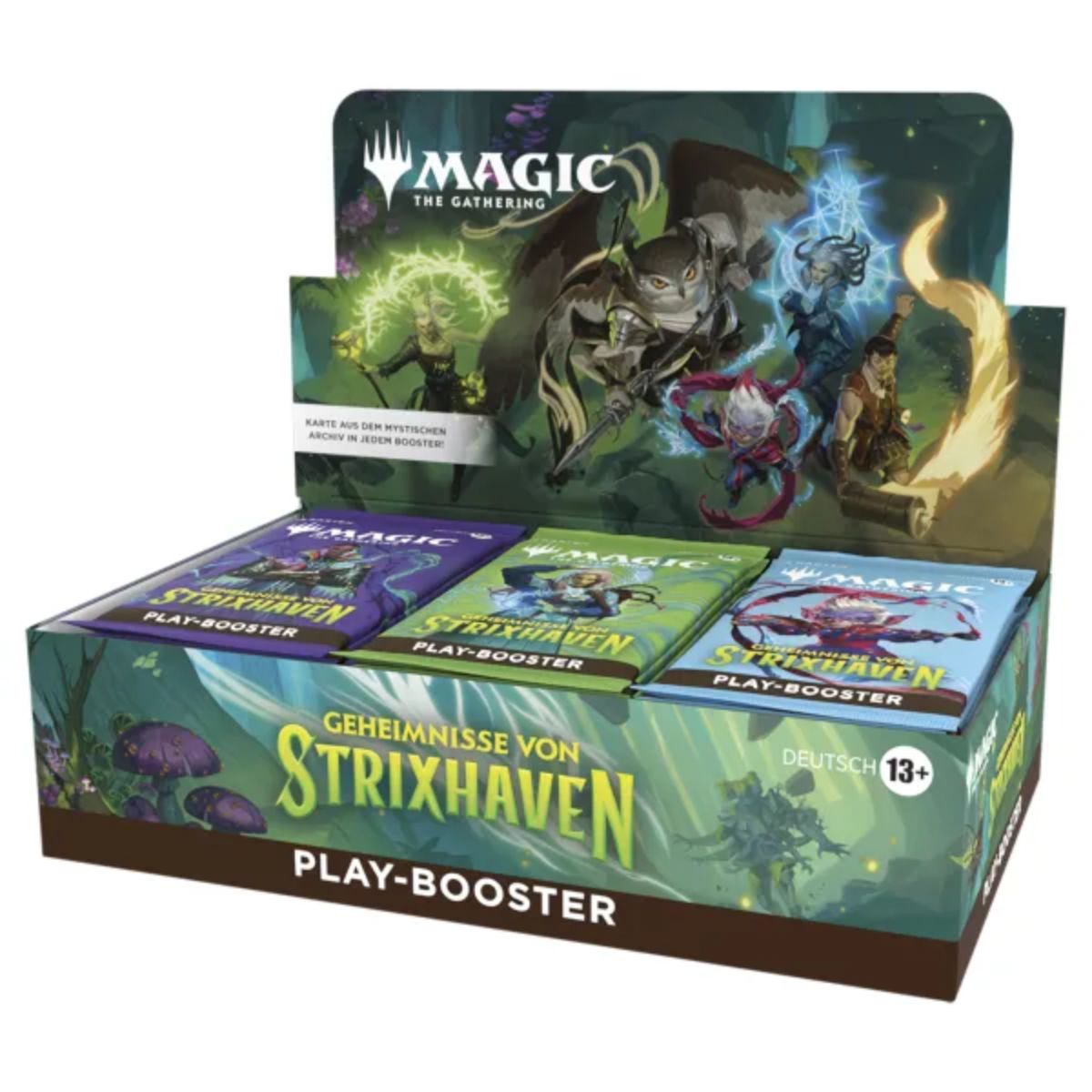 Magic The Gathering Geheimnisse von Strixhaven Play Booster Display Deutsch