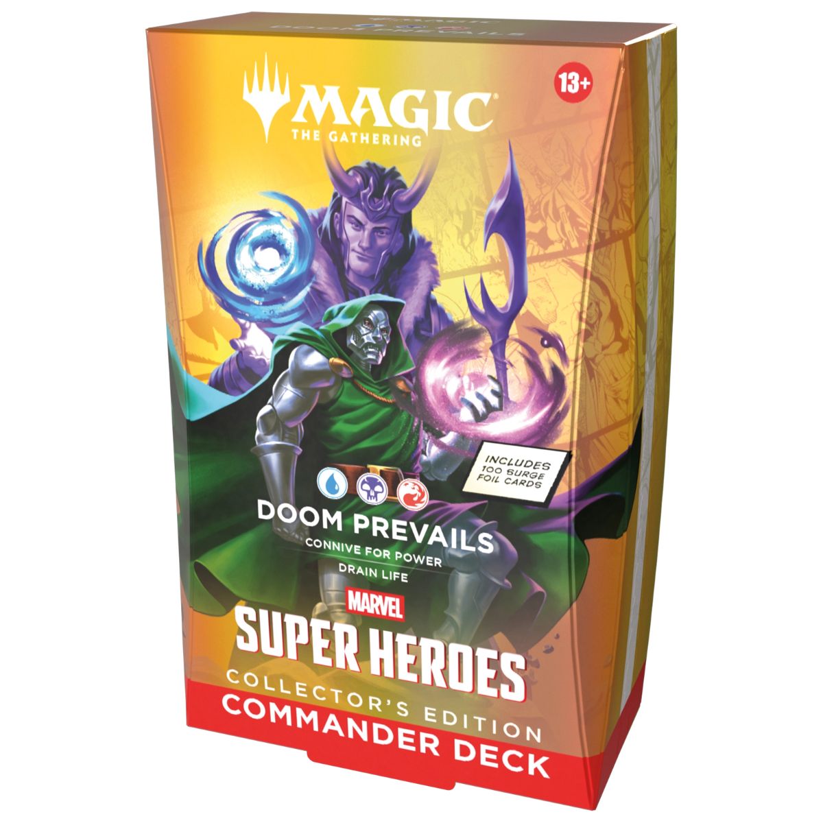 Magic: The Gathering Marvel Super Heroes Doom Prevails Commander Deck Collector's Edition Englisch