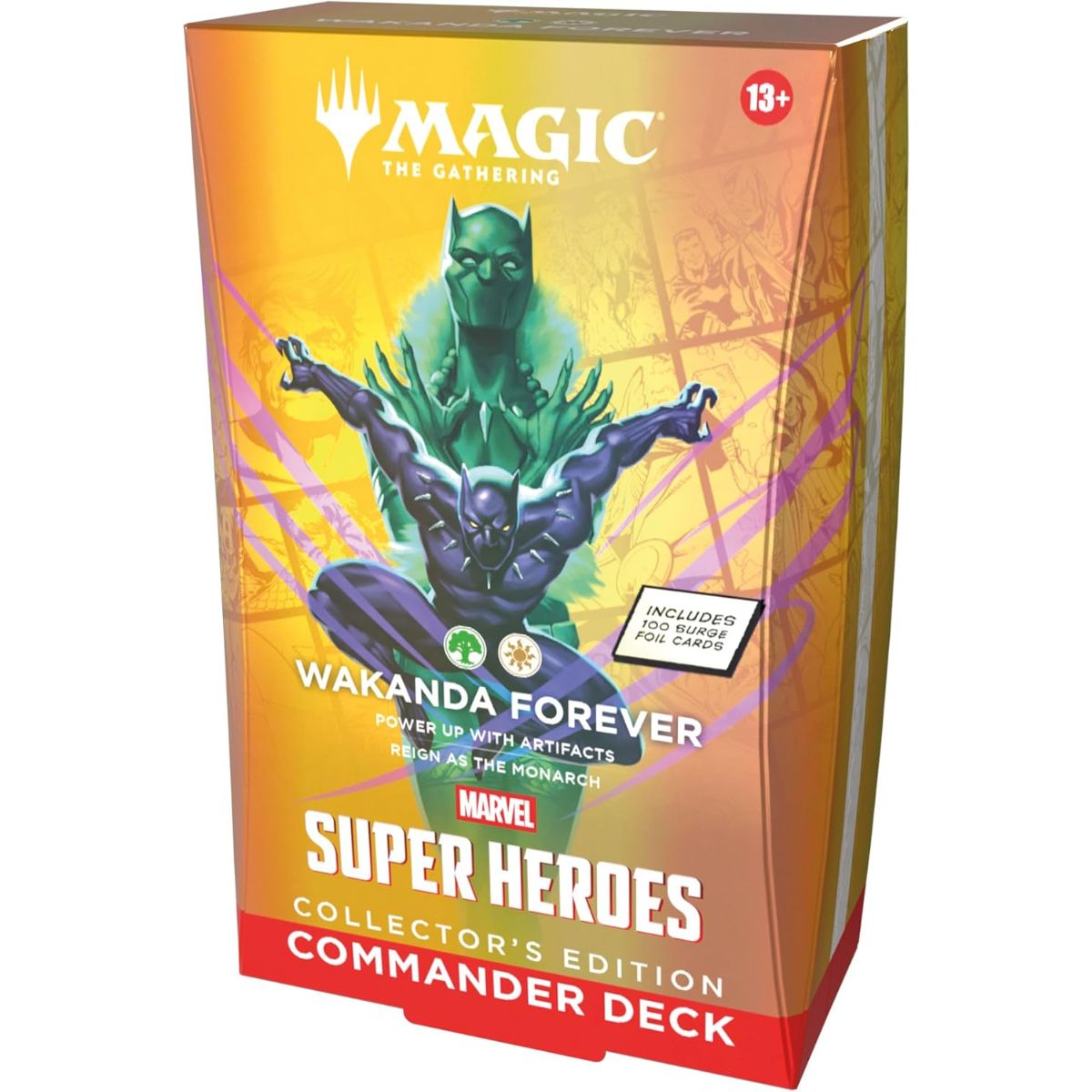 Magic: The Gathering Marvel Super Heroes Wakanda Forever Commander Deck Collector's Edition Englisch