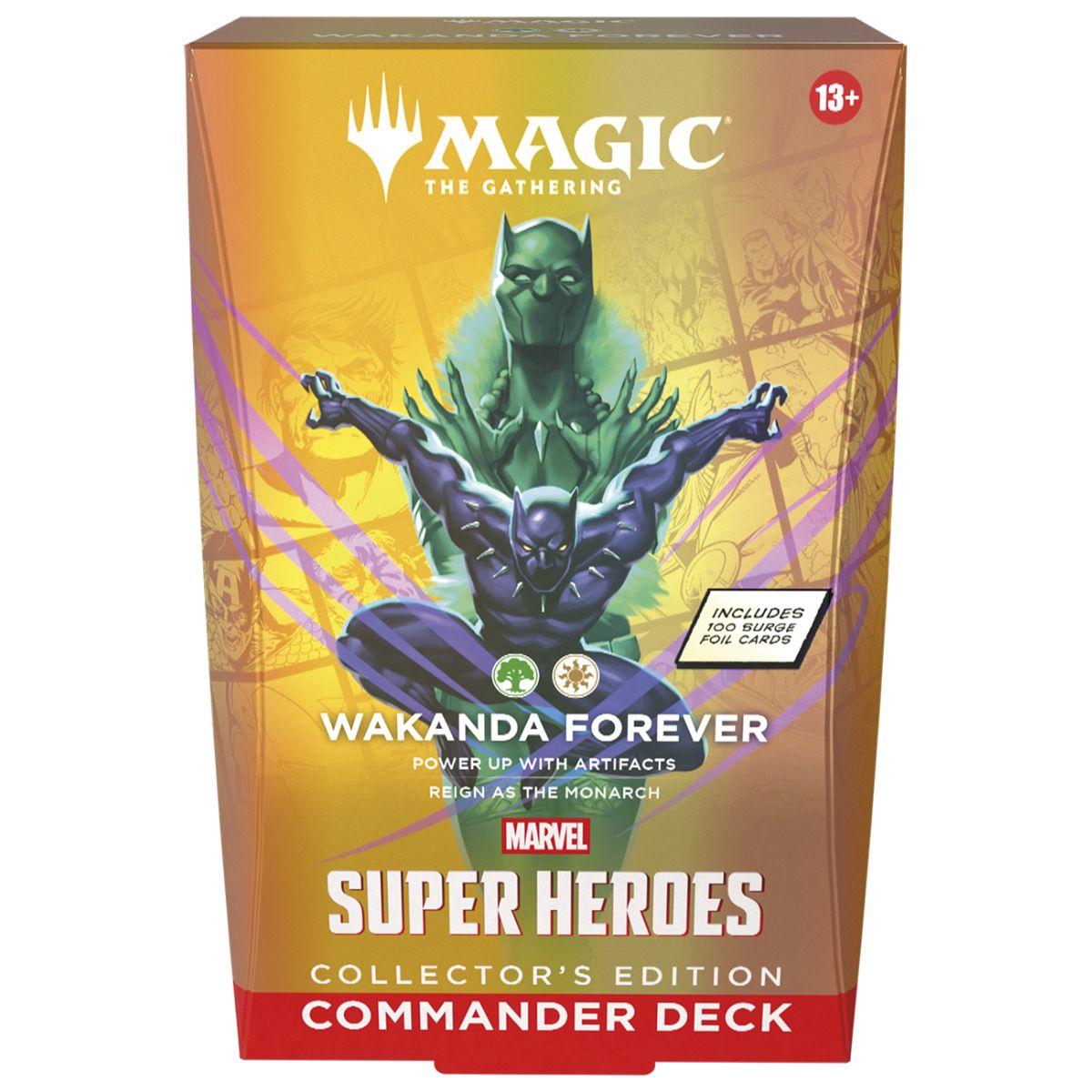 Magic: The Gathering Marvel Super Heroes Wakanda Forever Commander Deck Collector's Edition Englisch