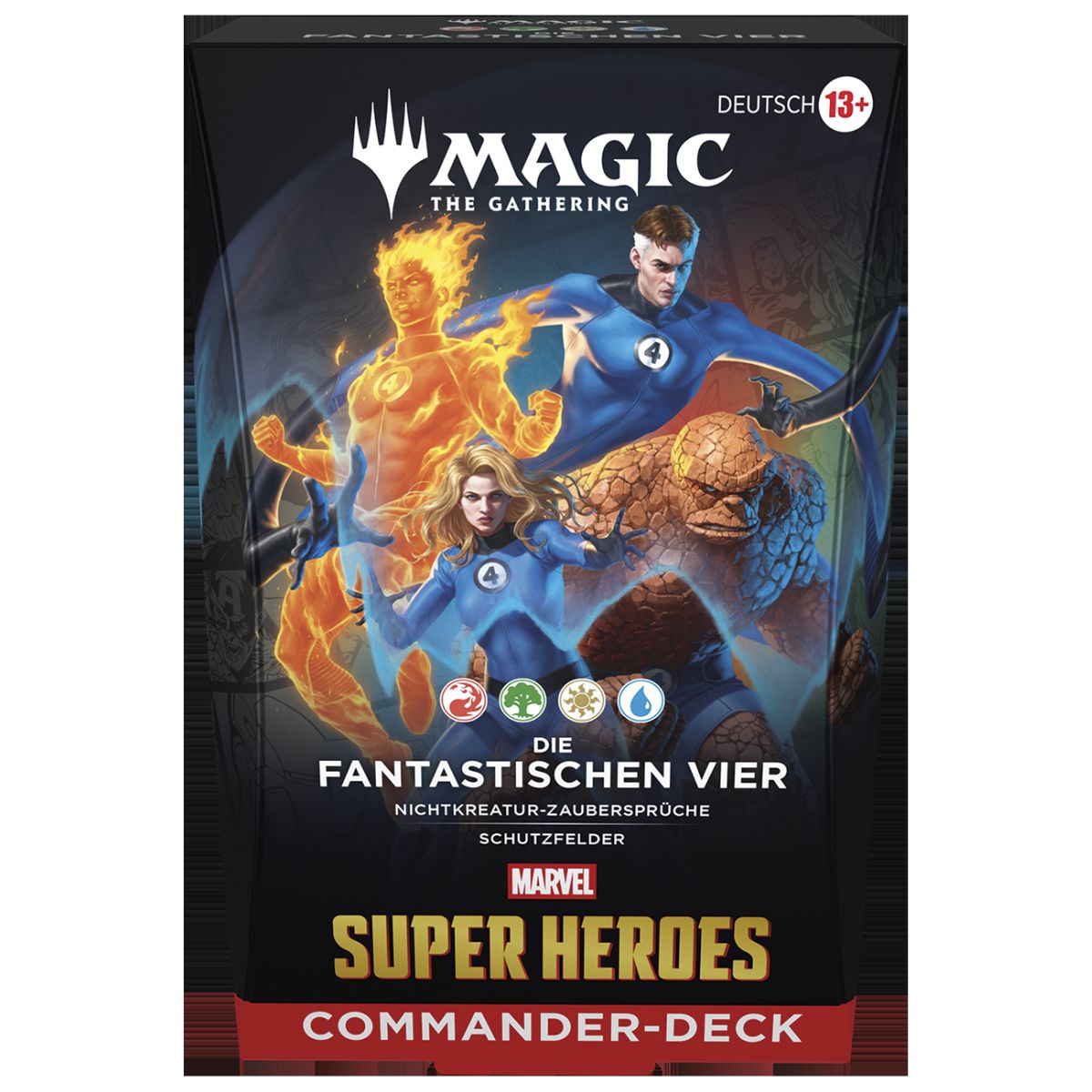 Magic: The Gathering Marvel Super Heroes Fantastischen vier Commander Deck Deutsch