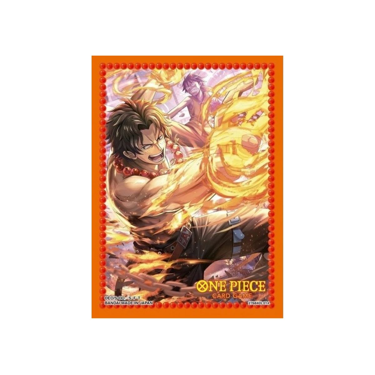 One Piece Card Game Official Sleeve 10 Portgas.D.Ace