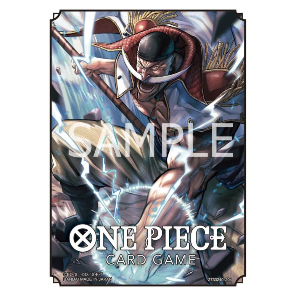 One Piece Card Game Official Sleeve 7 Edward Newgate