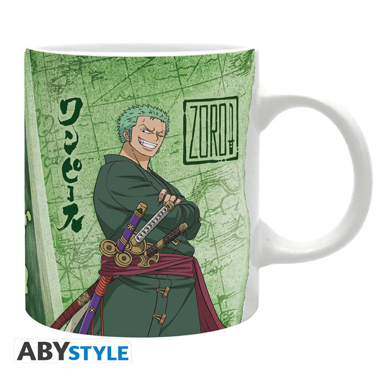 One Piece Tasse 320ml Zoro Subli Box