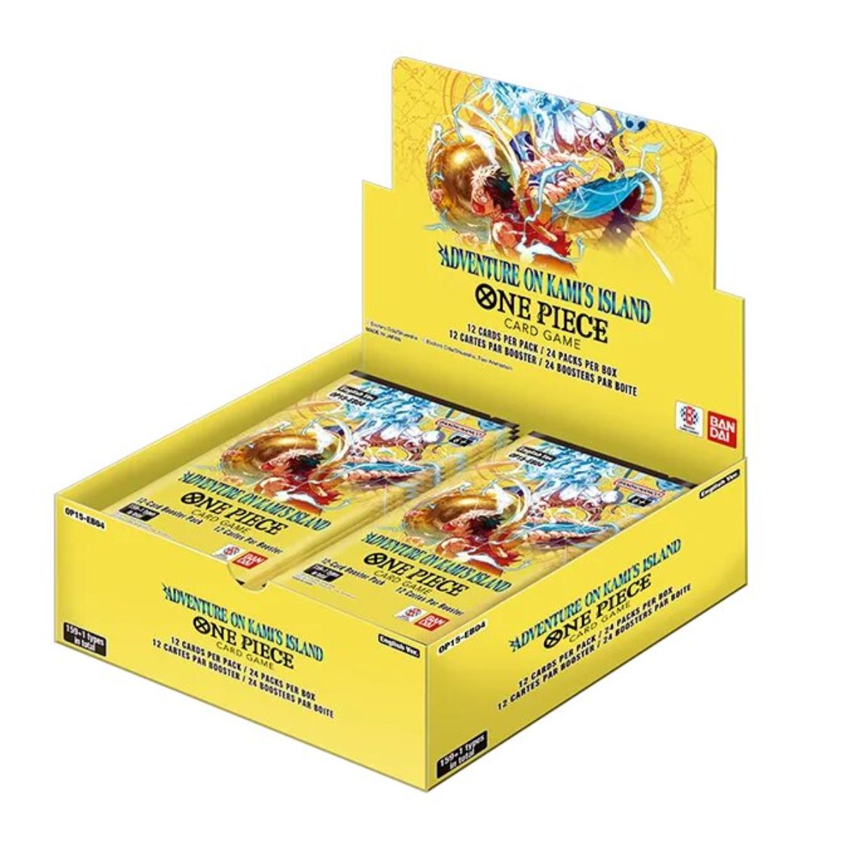 One Piece OP15-EB04 Adventure on Kami's Island Display (24 Booster) Englisch