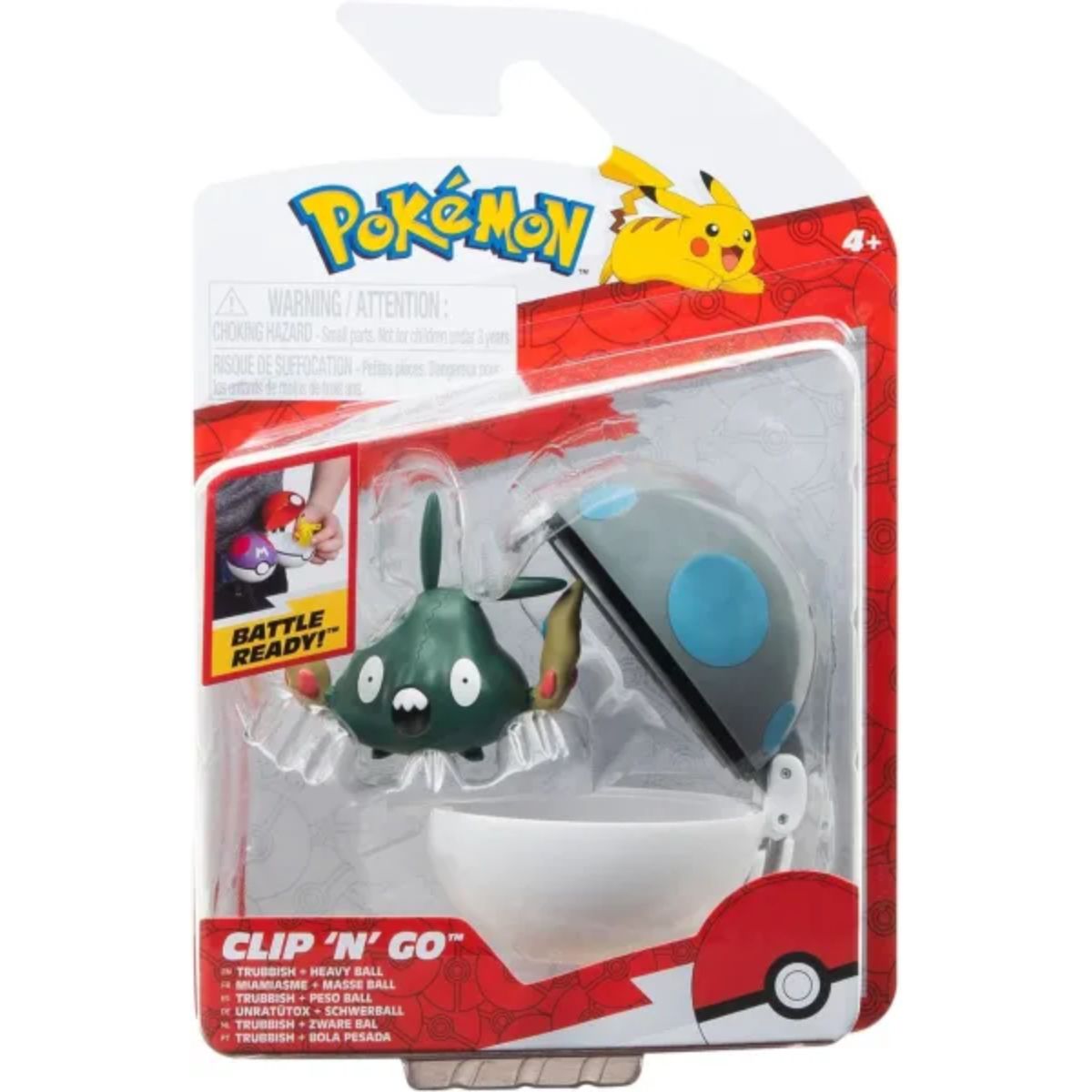 Pokémon Clip 'N' Go Trubbish & Heavy Ball