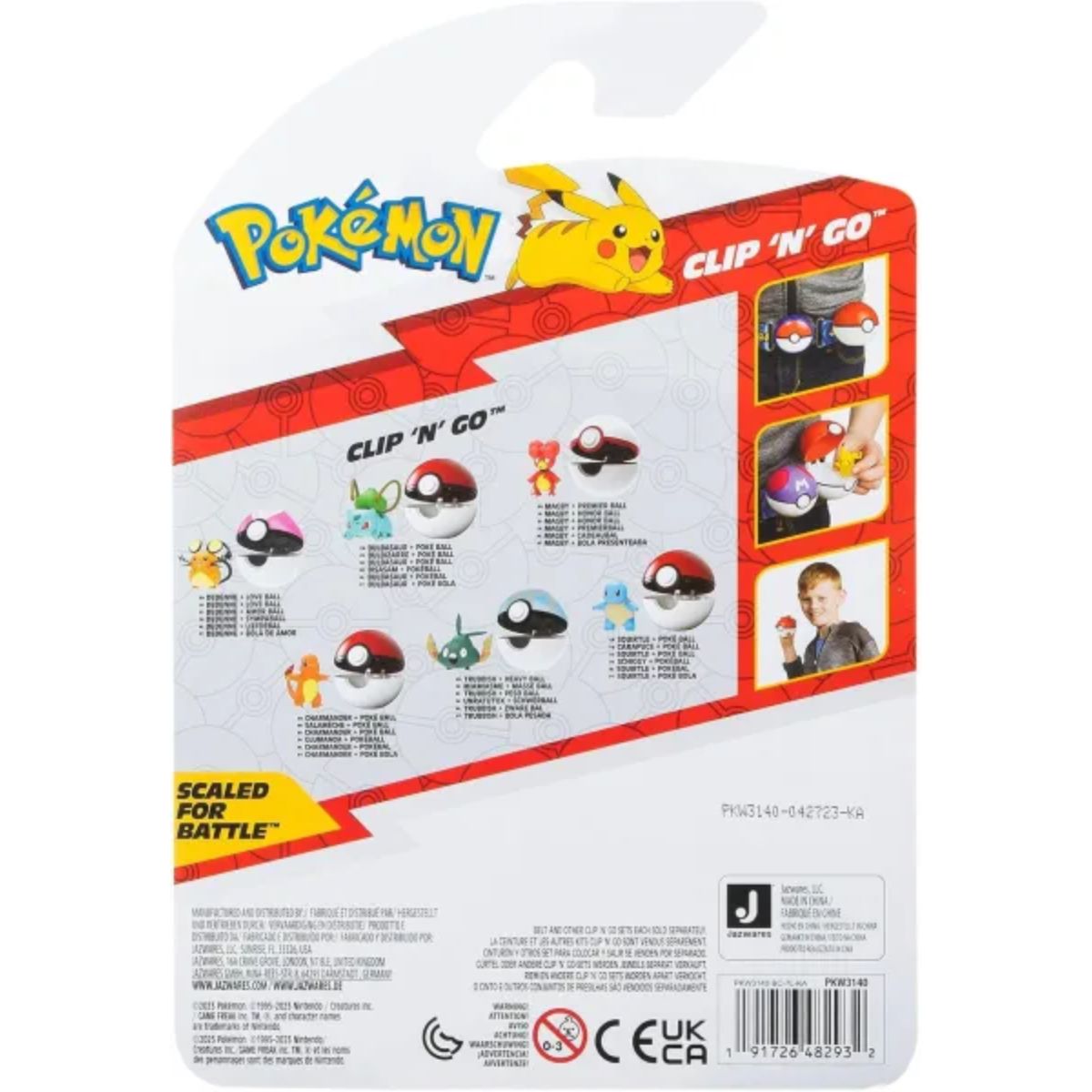 Pokémon Clip 'N' Go Trubbish & Heavy Ball