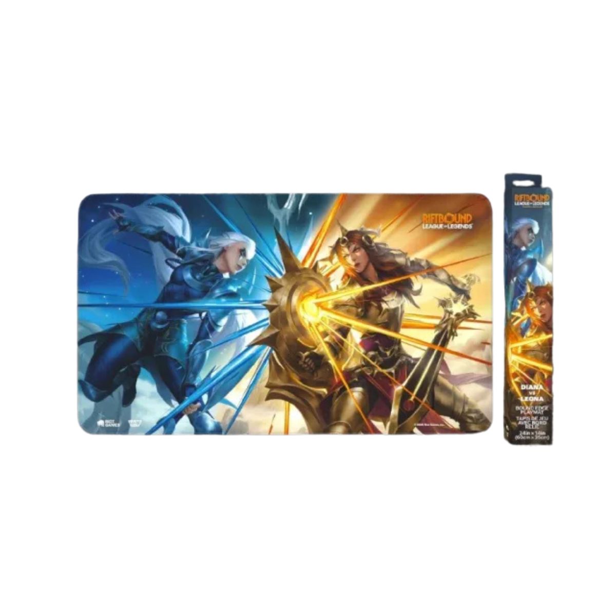 Riftbound Vendetta Playmat Diana vs Leona