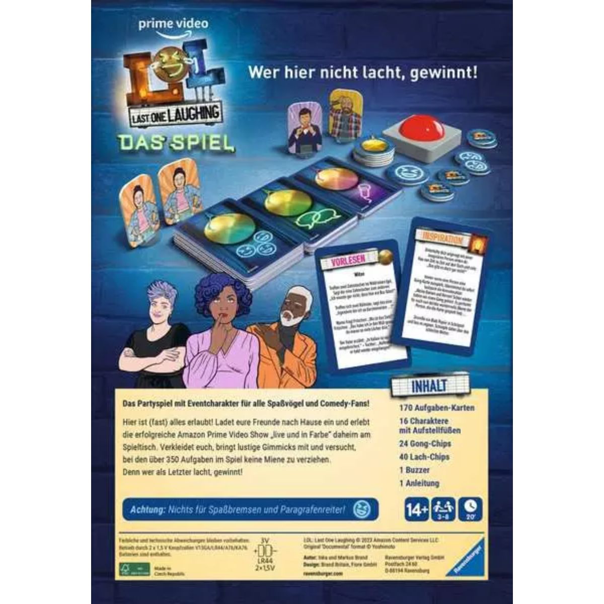 Last One Laughing Das Spiel