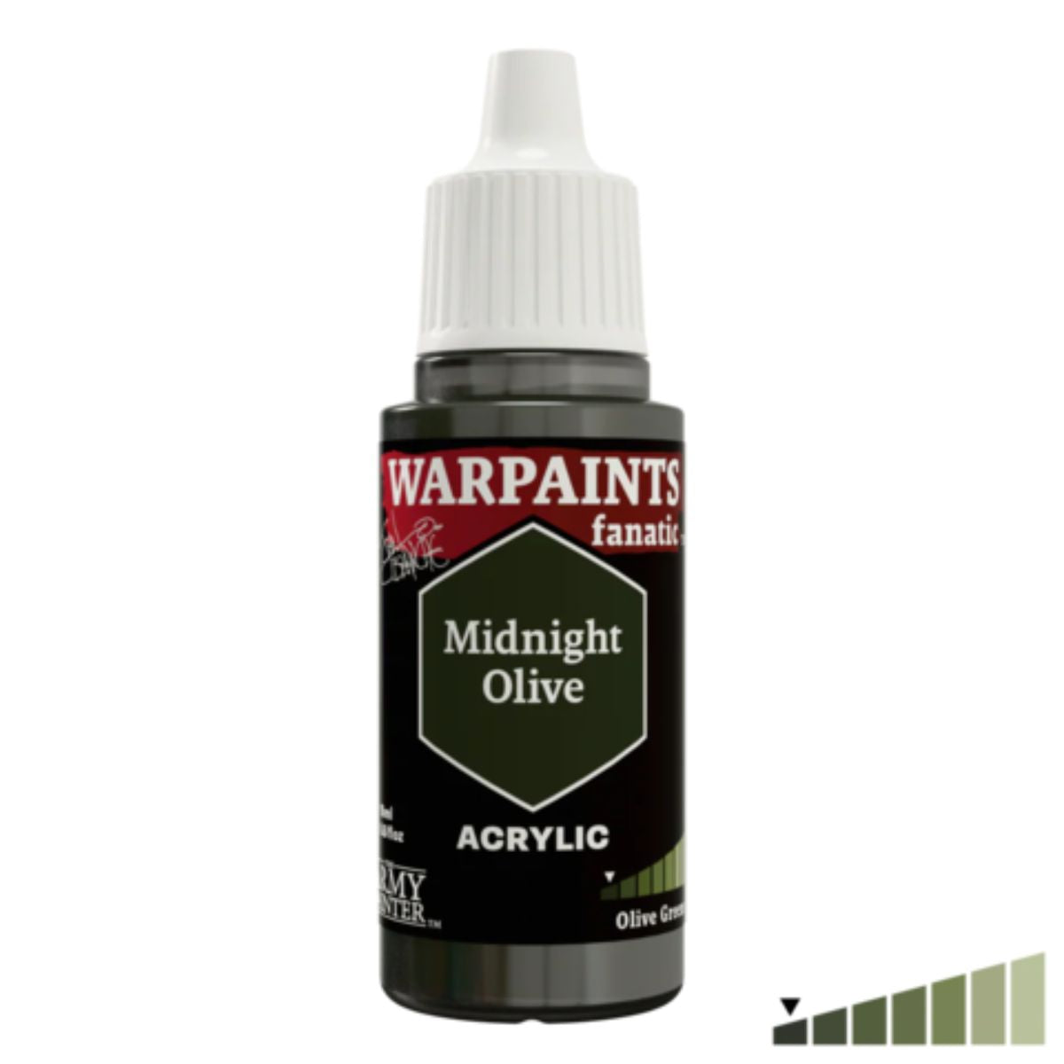The Army Painter Warpaints Fanatics John Blanche Masterclass Acrylic Midnight Olive