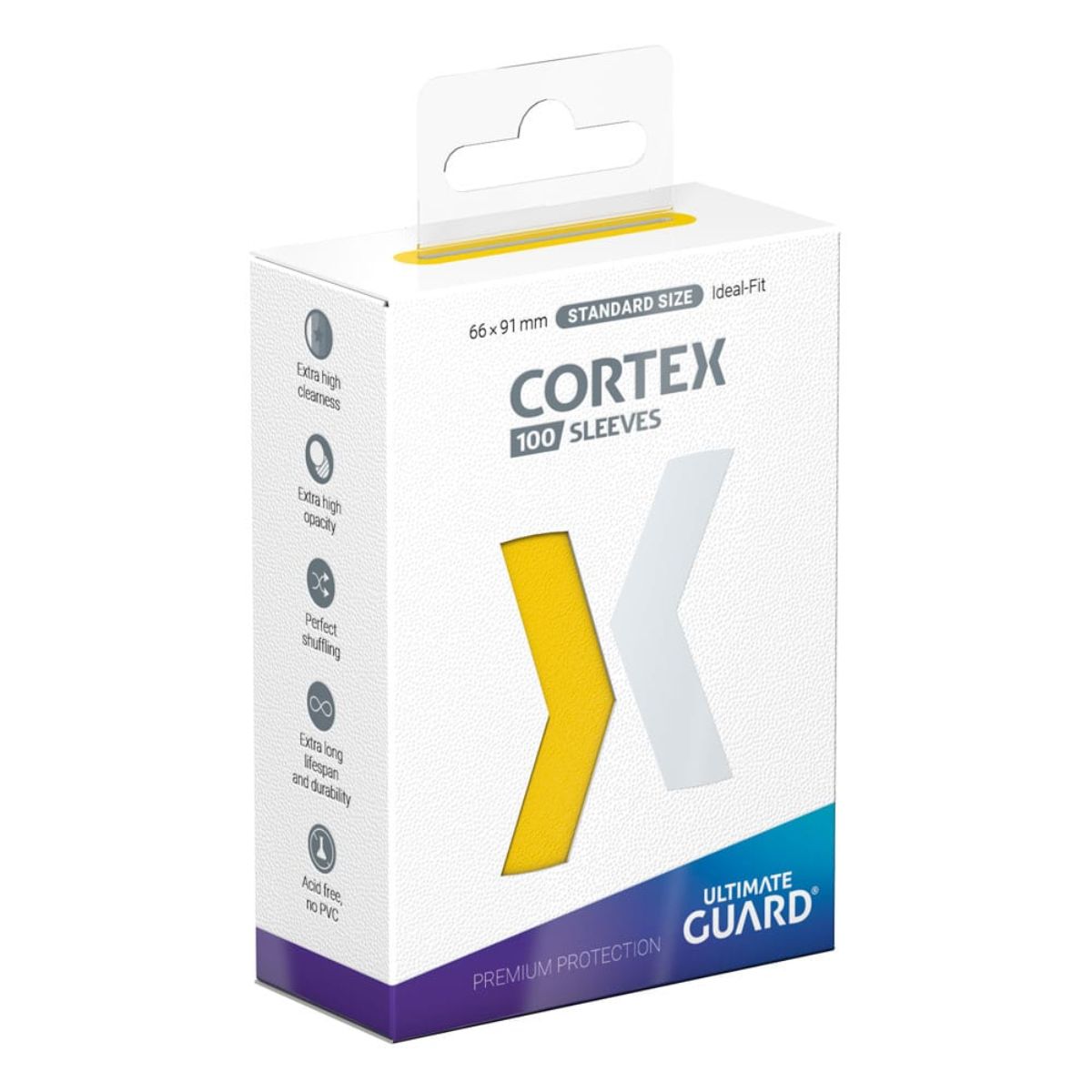 Ultimate Guard Cortex Sleeves Standardgröße Gelb (100)