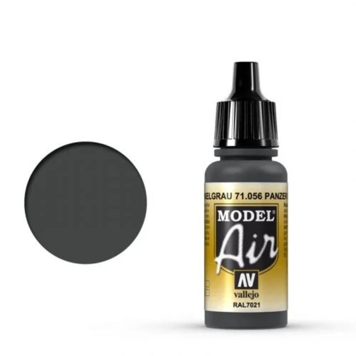 Vallejo Model Air 056 Panzer Dark Grey (17 ml)