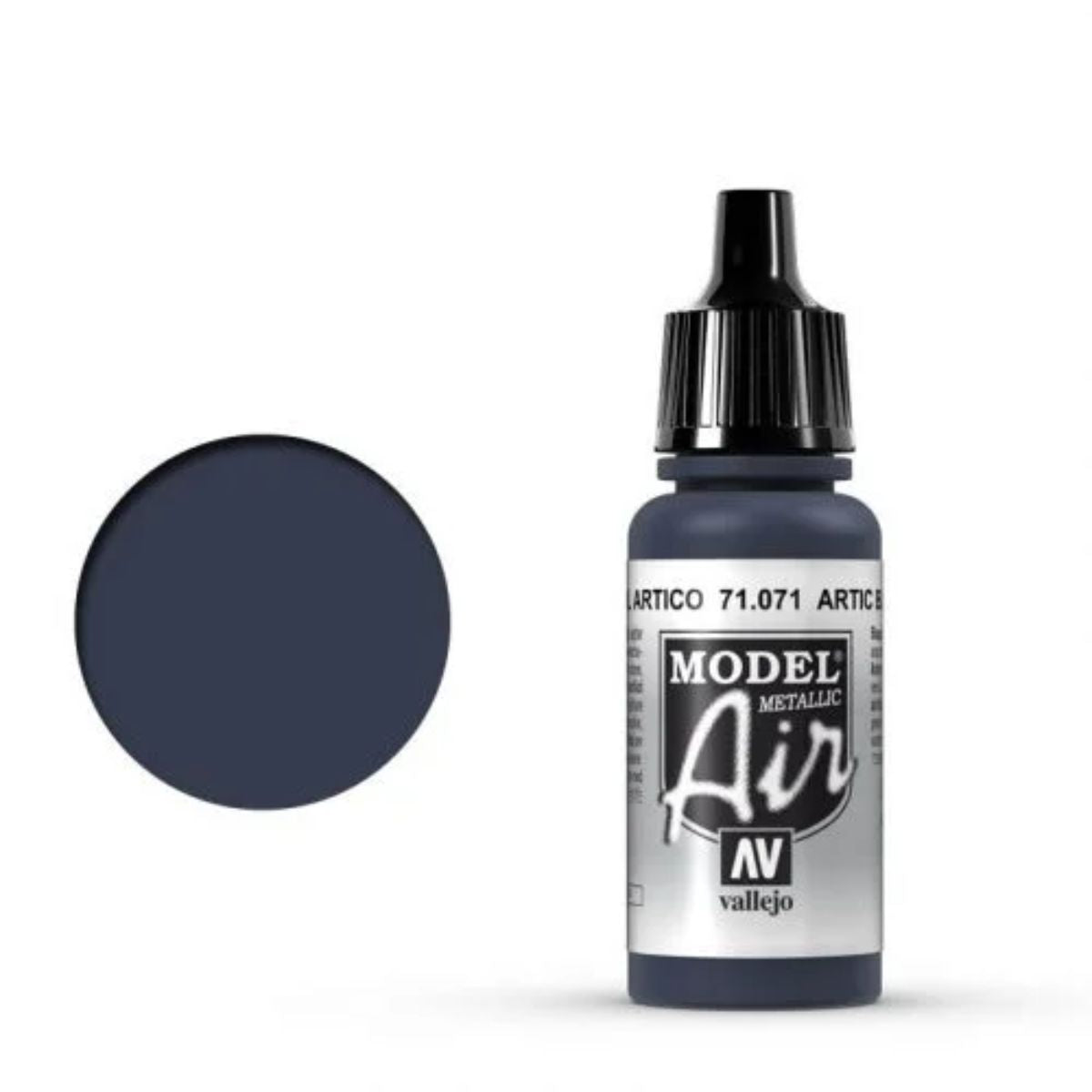 Vallejo Model Air 071 Artic Blue Metal (17 ml)